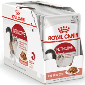 Royal Canin Instinctive in Souce šlapias maistas katėms, 12 x 85 g