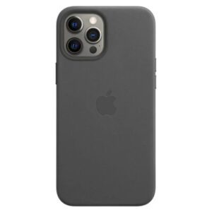 MHKM3ZE/A Apple Leather Magsafe Cover for  iPhone 12 Pro Max Black