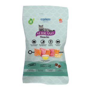 Serrano Snack Cat Omega 3 DHA Salmon su lašiša skanėstai katėms , 50 g, 1 vnt.