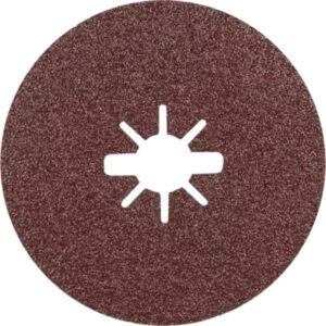 Šlifavimo diskas BOSCH Expert R781 Prisma Ceramic X-LOCK Fibre Disc, 125mm, 22,23mm, G60. - Image 2