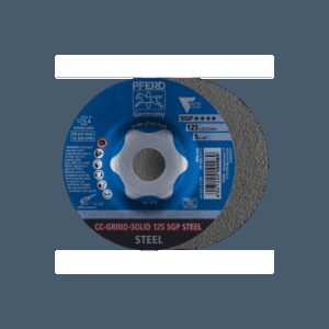 Šlifavimo diskas CC-Grind-Solid 125 SGP Steel Delta
