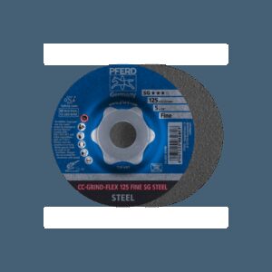 Šlifavimo diskas PFERD CC-GRIND-FLEX 125 SG-Steel Fine