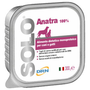 Solo konservai šunims ir katėms ,,Anatra'' su antiena, 300 g