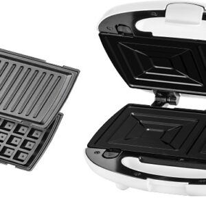 Sumuštinių keptuvė ECG S 399 3 in 1 balta - Image 3