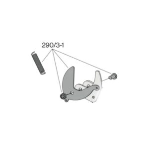 Teleskopinio sekatoriaus spyruoklės ašmens ir varžto komplektas FELCO 290