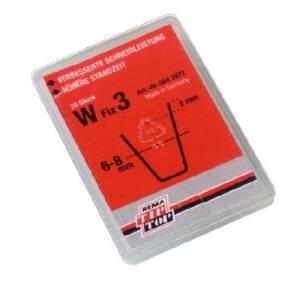 Peiliukai kampuoti Fix-3 20vnt