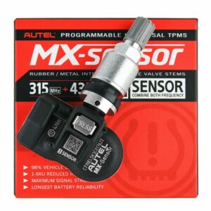 TPMS daviklis Autel MX-Sensor ALU 315/434 MHz alu silver