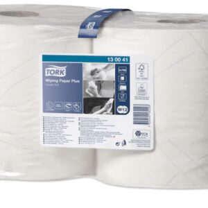 Pramoninis popierius "TORK Plus" 2 sl., 255m, 750 lapelių W1/W2 (2 vnt.)