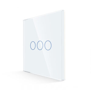 Tripolis sensorinis jungiklio dangtelis Feelspot, baltas, 86x86mm - Image 3