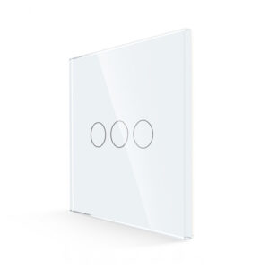 Tripolis sensorinis jungiklio dangtelis Feelspot, baltas, 86x86mm - Image 2