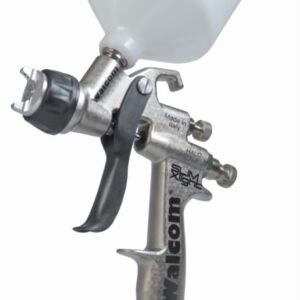 Gruntavimo pistoletas HALO 1.9mm su manometru WALCOM SLIM XLIGHT