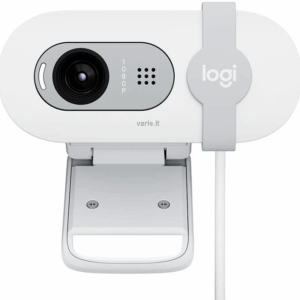 Internetinė kamera Logitech BRIO 100, baltos spalvos