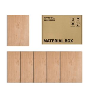 xTool 3 mm Cherry Plywood (6-Pack) - Image 3