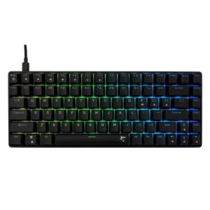 White Shark HAMACHI Gaming Membrane Keyboard, RGB Lighting, Blue Switch, US layout, Black (GK-1927)