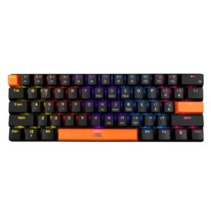 Baracuda Dolphin Mechanical Gaming Keyboard, US Layout, Red Switches, Black (BGK-03211)
