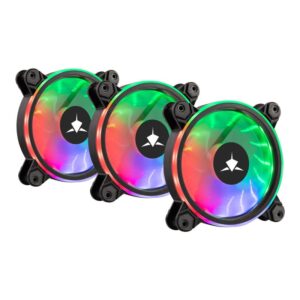 White Shark NEBULA-2, ARGB fan kit, Black (GCF-S028-004)