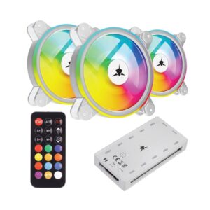 White Shark NEBULA-2, ARGB fan kit, White (GCF-S028-004)