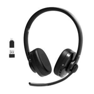 PORT CONNECT ON'R 500 Binaural Bluetooth stereo headset PRO with microphone, Black