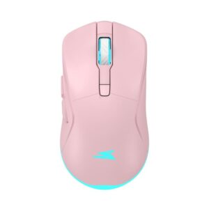 Baracuda belaidė žaidimų pelė TURTLE, 6D, 3200 dpi, rožinės spalvos (BGM-124)