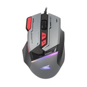 Baracuda Gaming Mouse MANTA, 8D, 12800 dpi, Grey (BGM-047)