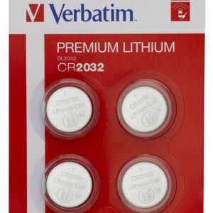 Lithium CR2032 3V batteries PREMIUM 4pcs/pack Verbatim