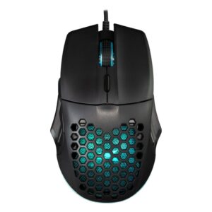 Baracuda gaming mouse PENGUIN, 6D, 3600 dpi, black (BGM-101)