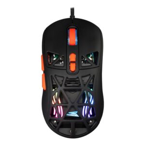 Baracuda gaming mouse SEAL, 7D, 12800 dpi, Black (BGM-091)
