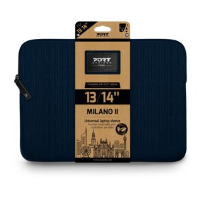 PORT DESIGNS MILANO II ECO SLEEVE 13/14'' NB, navy blue