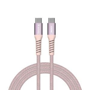 Verbatim Magnetic Sync & Charge Cable USB-C to USB-C 100W 120 cm Pink
