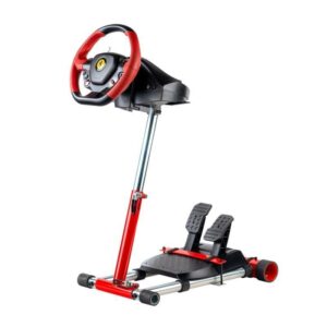 Wheel Stand Pro, V2 stand for Thrustmaster F458 SPIDER/ T80 /T100 /F458 /F430, RED - EAN 59077347821