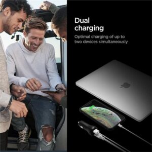 Spigen automobilinis įkroviklis F31QC USB-C PD 3.0 QC Total 48W - Image 5