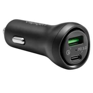 Spigen automobilinis įkroviklis F31QC USB-C PD 3.0 QC Total 48W