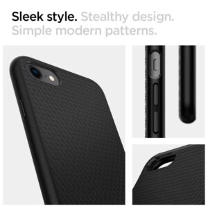 Spigen LIQUID AIR Apple iPhone 7 / 8 / SE 2020 / 2022 BLACK - Image 14