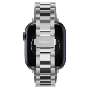 Spigen Modern Fit apyrankė Apple Watch 4 / 5 / 6 / 7 / 8 / SE (38 / 40 / 41mm) sidabro spalvos - Image 11