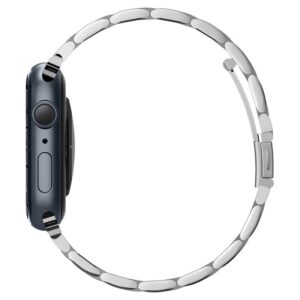 Spigen Modern Fit apyrankė Apple Watch 4 / 5 / 6 / 7 / 8 / SE (38 / 40 / 41mm) sidabro spalvos - Image 13