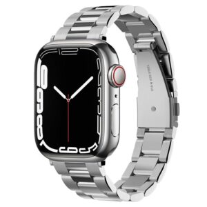Spigen Modern Fit apyrankė Apple Watch 4 / 5 / 6 / 7 / 8 / SE (38 / 40 / 41mm) sidabro spalvos - Image 10