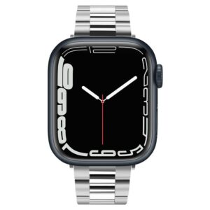 Spigen Modern Fit apyrankė Apple Watch 4 / 5 / 6 / 7 / 8 / SE (38 / 40 / 41mm) sidabro spalvos - Image 14