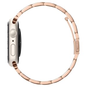 Spigen Modern Fit apyrankė Apple Watch 4 / 5 / 6 / 7 / 8 / SE (38 / 40 / 41mm) aukso spalvos - Image 13
