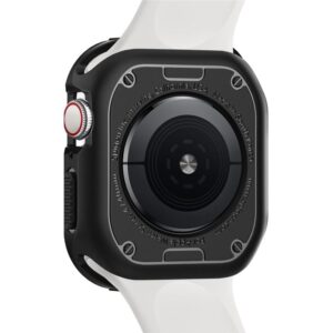 Spigen Rugged Armor, juodos spalvos - Apple Watch 45mm/44mm - Image 5