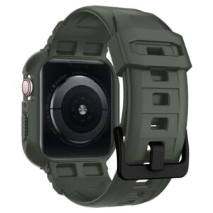 Spigen Rugged Armor Pro, green - Apple Watch 45mm/44mm - Image 9