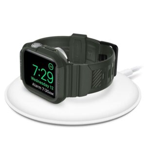 Spigen Rugged Armor Pro, green - Apple Watch 45mm/44mm - Image 10