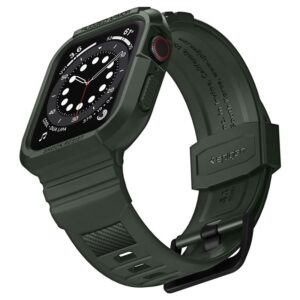 Spigen Rugged Armor Pro, green - Apple Watch 45mm/44mm - Image 13