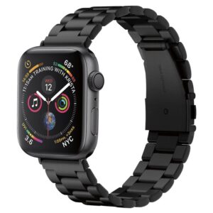 Spigen Modern Fit apyrankė Apple Watch 4 / 5 / 6 / 7 / 8 / SE / Ultra (42 / 44 / 45 / 49 mm) juodos spalvos - Image 10