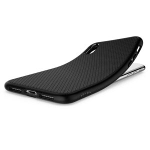 Spigen Liquid Air, juodos spalvos - Apple iPhone XR - Image 4