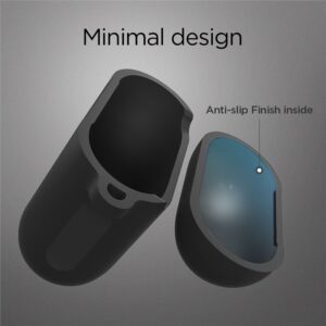Spigen Silicone dėklas, juodos spalvos - AirPods 1/2019 - Image 5