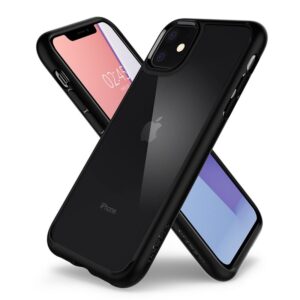 Spigen Ultra Hybrid, juodos spalvos - Apple iPhone 11 - Image 7