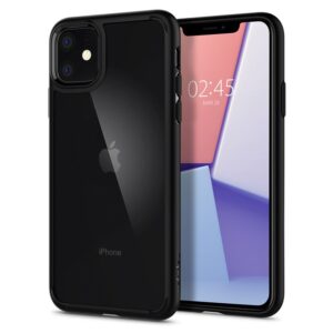 Spigen Ultra Hybrid, juodos spalvos - Apple iPhone 11