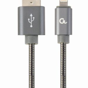 CABLE LIGHTNING TO USB2 1M/CC-USB2S-AMLM-1M-BG GEMBIRD