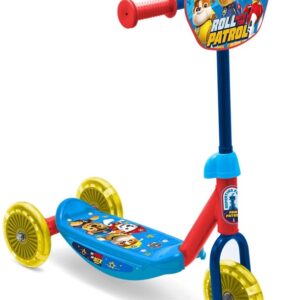 Vaikiškas paspirtukas Paw Patrol, mėlyna/raudona/geltona