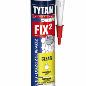 TYTAN MONTAVIMO KLIJAI BESPALVIAI FIX2 CLEAR 290ml PROFESSIONAL